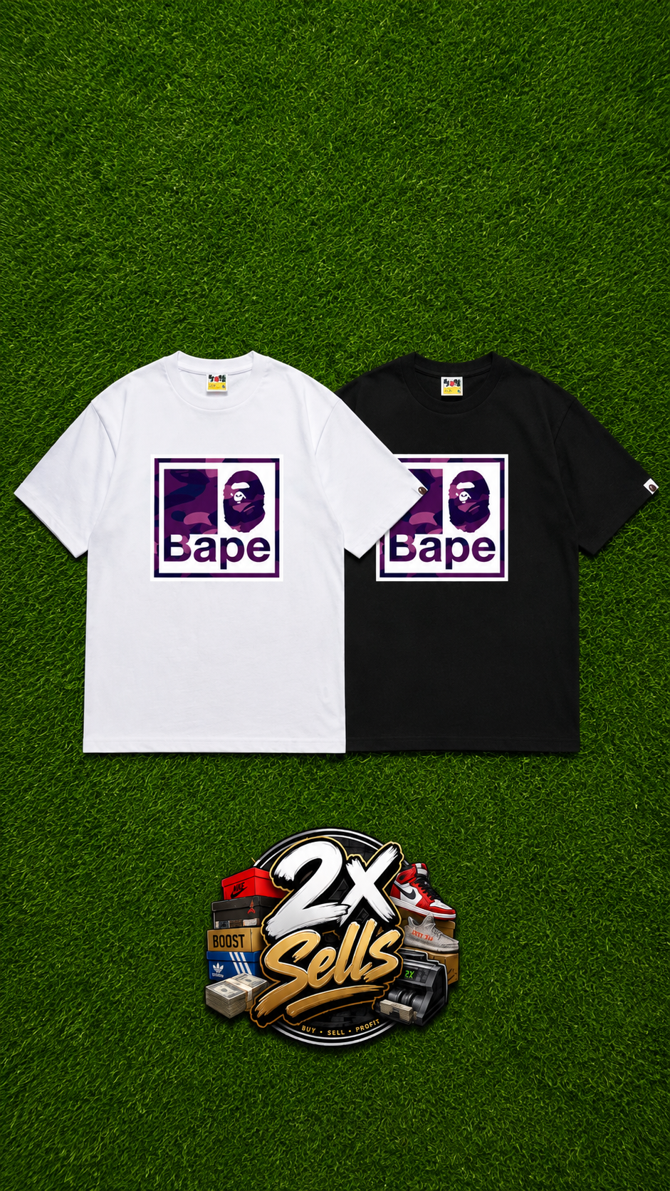 Purple Box Ape Head