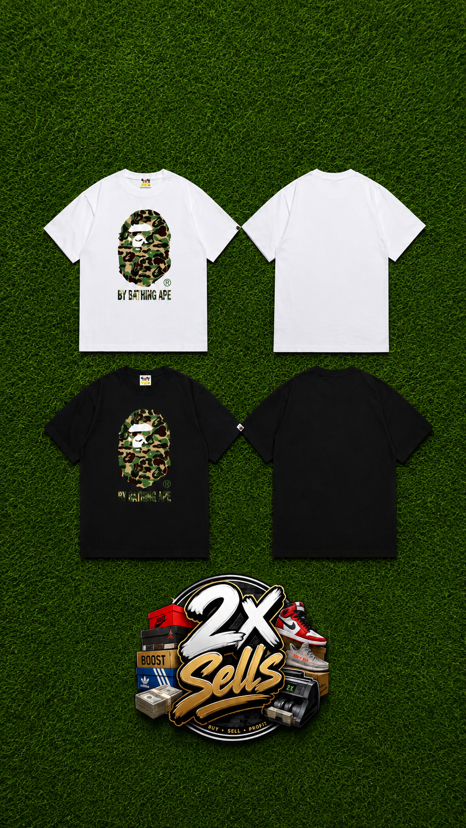 Camo Ape Head